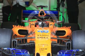 World © Octane Photographic Ltd. Formula 1 – In season test 1, day 1. McLaren MCL33 – Oliver Turvey. Circuit de Barcelona-Catalunya, Spain. Tuesday 15th May 2018.