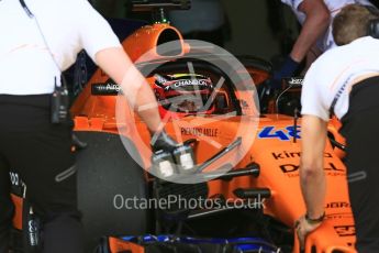 World © Octane Photographic Ltd. Formula 1 – In season test 1, day 1. McLaren MCL33 – Oliver Turvey. Circuit de Barcelona-Catalunya, Spain. Tuesday 15th May 2018.