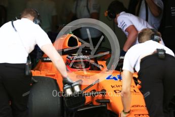 World © Octane Photographic Ltd. Formula 1 – In season test 1, day 1. McLaren MCL33 – Oliver Turvey. Circuit de Barcelona-Catalunya, Spain. Tuesday 15th May 2018.
