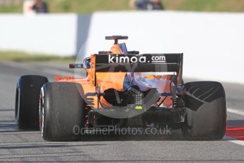 World © Octane Photographic Ltd. Formula 1 – In season test 1, day 1. McLaren MCL33 – Lando Norris. Circuit de Barcelona-Catalunya, Spain. Tuesday 15th May 2018.