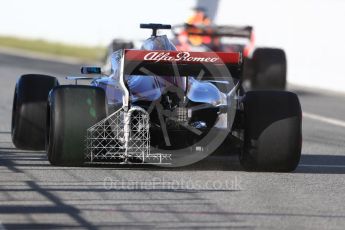 World © Octane Photographic Ltd. Formula 1 – In season test 1, day 1. Alfa Romeo Sauber F1 Team C37 – Antonio Giovinazzi. Circuit de Barcelona-Catalunya, Spain. Tuesday 15th May 2018.