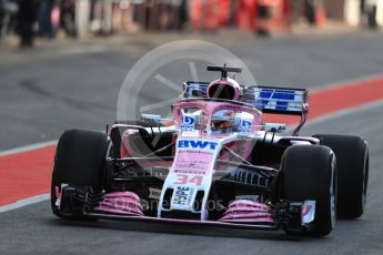 World © Octane Photographic Ltd. Formula 1 – In season test 1, day 1. Sahara Force India VJM11 - Nicholas Latifi. Circuit de Barcelona-Catalunya, Spain. Tuesday 15th May 2018.