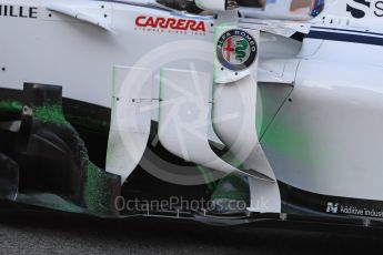 World © Octane Photographic Ltd. Formula 1 – In season test 1, day 1. Alfa Romeo Sauber F1 Team C37 – Antonio Giovinazzi. Circuit de Barcelona-Catalunya, Spain. Tuesday 15th May 2018.