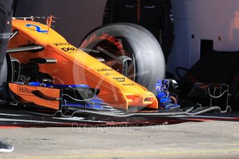 World © Octane Photographic Ltd. Formula 1 – In season test 1, day 1. McLaren MCL33 – Stoffel Vandoorne. Circuit de Barcelona-Catalunya, Spain. Tuesday 15th May 2018.