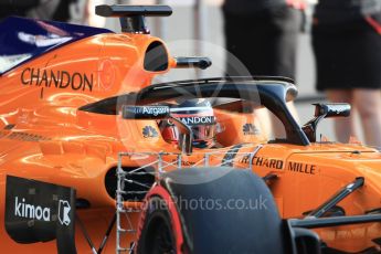 World © Octane Photographic Ltd. Formula 1 – In season test 1, day 1. McLaren MCL33 – Stoffel Vandoorne. Circuit de Barcelona-Catalunya, Spain. Tuesday 15th May 2018.