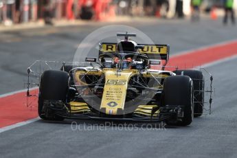 World © Octane Photographic Ltd. Formula 1 – In season test 1, day 1. Renault Sport F1 Team RS18 – Carlos Sainz. Circuit de Barcelona-Catalunya, Spain. Tuesday 15th May 2018.