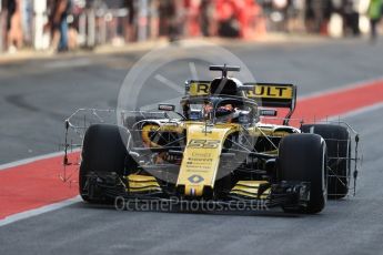 World © Octane Photographic Ltd. Formula 1 – In season test 1, day 1. Renault Sport F1 Team RS18 – Carlos Sainz. Circuit de Barcelona-Catalunya, Spain. Tuesday 15th May 2018.