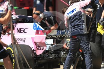 World © Octane Photographic Ltd. Formula 1 – In season test 1, day 1. Sahara Force India VJM11 - Nicholas Latifi. Circuit de Barcelona-Catalunya, Spain. Tuesday 15th May 2018.