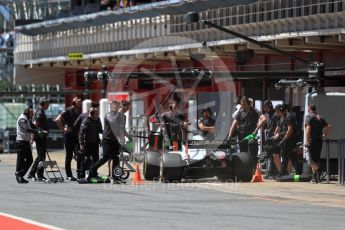 World © Octane Photographic Ltd. Formula 1 – In season test 1, day 1. Mercedes AMG Petronas Motorsport AMG F1 W09 EQ Power+ - Lewis Hamilton. Circuit de Barcelona-Catalunya, Spain. Tuesday 15th May 2018.
