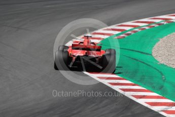 World © Octane Photographic Ltd. Formula 1 – In season test 1, day 1. Scuderia Ferrari SF71-H – Sebastian Vettel. Circuit de Barcelona-Catalunya, Spain. Tuesday 15th May 2018.