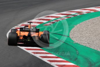 World © Octane Photographic Ltd. Formula 1 – In season test 1, day 1. McLaren MCL33 – Stoffel Vandoorne. Circuit de Barcelona-Catalunya, Spain. Tuesday 15th May 2018.