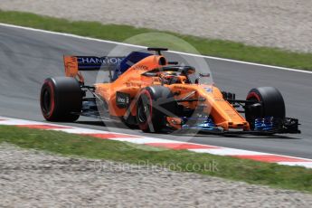 World © Octane Photographic Ltd. Formula 1 – In season test 1, day 1. McLaren MCL33 – Stoffel Vandoorne. Circuit de Barcelona-Catalunya, Spain. Tuesday 15th May 2018.