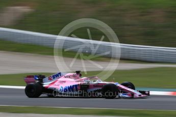 World © Octane Photographic Ltd. Formula 1 – In season test 1, day 1. Sahara Force India VJM11 – George Russell. Circuit de Barcelona-Catalunya, Spain. Tuesday 15th May 2018.