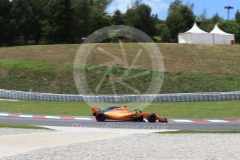 World © Octane Photographic Ltd. Formula 1 – In season test 1, day 1. McLaren MCL33 – Stoffel Vandoorne. Circuit de Barcelona-Catalunya, Spain. Tuesday 15th May 2018.
