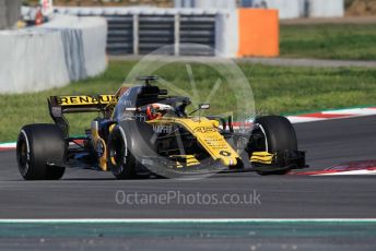 World © Octane Photographic Ltd. Formula 1 – In season test 1, day 2. Renault Sport F1 Team RS18 – Sean Gelael. Circuit de Barcelona-Catalunya, Spain. Wednesday 16th May 2018.