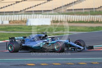 World © Octane Photographic Ltd. Formula 1 – In season test 1, day 2. Mercedes AMG Petronas Motorsport AMG F1 W09 EQ Power+ - Valtteri Bottas. Circuit de Barcelona-Catalunya, Spain. Wednesday 16th May 2018.