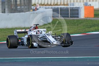 World © Octane Photographic Ltd. Formula 1 – In season test 1, day 2. Alfa Romeo Sauber F1 Team C37 – Charles Leclerc. Circuit de Barcelona-Catalunya, Spain. Wednesday 16th May 2018.