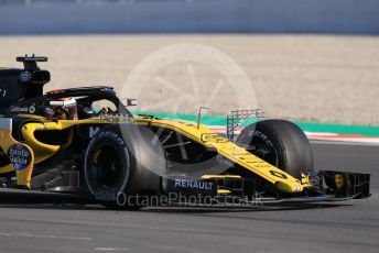 World © Octane Photographic Ltd. Formula 1 – In season test 1, day 2. Renault Sport F1 Team RS18 – Sean Gelael. Circuit de Barcelona-Catalunya, Spain. Wednesday 16th May 2018.