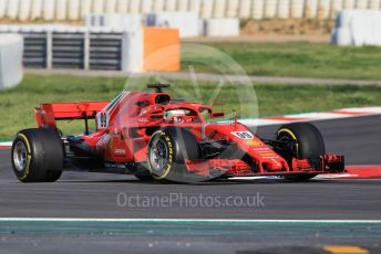 World © Octane Photographic Ltd. Formula 1 – In season test 1, day 2. Scuderia Ferrari SF71-H – Antonio Giovinazzi. Circuit de Barcelona-Catalunya, Spain. Wednesday 16th May 2018.