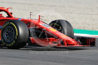 World © Octane Photographic Ltd. Formula 1 – In season test 1, day 2. Scuderia Ferrari SF71-H – Antonio Giovinazzi. Circuit de Barcelona-Catalunya, Spain. Wednesday 16th May 2018.