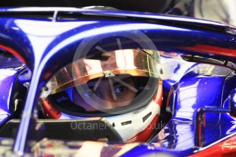 World © Octane Photographic Ltd. Formula 1 – In season test 1, day 2. Scuderia Toro Rosso STR13 – Sean Gelael. Circuit de Barcelona-Catalunya, Spain. Wednesday 16th May 2018.