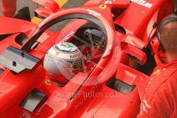 World © Octane Photographic Ltd. Formula 1 – In season test 1, day 2. Scuderia Ferrari SF71-H – Antonio Giovinazzi. Circuit de Barcelona-Catalunya, Spain. Wednesday 16th May 2018.