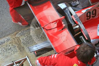 World © Octane Photographic Ltd. Formula 1 – In season test 1, day 2. Scuderia Ferrari SF71-H – Antonio Giovinazzi. Circuit de Barcelona-Catalunya, Spain. Wednesday 16th May 2018.