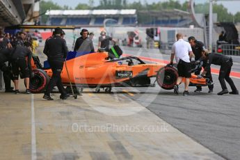 World © Octane Photographic Ltd. Formula 1 – In season test 1, day 2. McLaren MCL33 – Lando Norris. Circuit de Barcelona-Catalunya, Spain. Wednesday 16th May 2018.