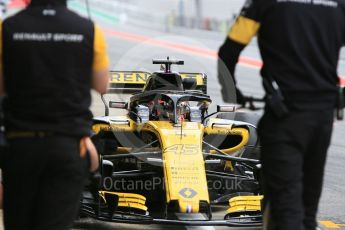 World © Octane Photographic Ltd. Formula 1 – In season test 1, day 2. Renault Sport F1 Team RS18 – Jack Aitken. Circuit de Barcelona-Catalunya, Spain. Wednesday 16th May 2018.