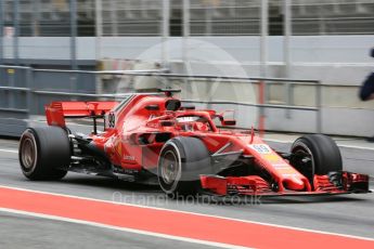 World © Octane Photographic Ltd. Formula 1 – In season test 1, day 2. Scuderia Ferrari SF71-H – Antonio Giovinazzi. Circuit de Barcelona-Catalunya, Spain. Wednesday 16th May 2018.