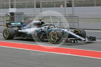 World © Octane Photographic Ltd. Formula 1 – In season test 1, day 2. Mercedes AMG Petronas Motorsport AMG F1 W09 EQ Power+ - Valtteri Bottas. Circuit de Barcelona-Catalunya, Spain. Wednesday 16th May 2018.