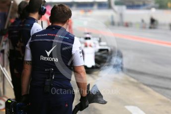 World © Octane Photographic Ltd. Formula 1 – In season test 1, day 2. Williams Martini Racing FW41 – Robert Kubica. Circuit de Barcelona-Catalunya, Spain. Wednesday 16th May 2018.