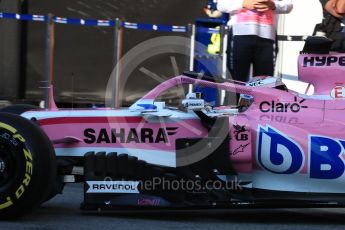World © Octane Photographic Ltd. Formula 1 – In season test 1, day 2. Sahara Force India VJM11 - Nicholas Latifi. Circuit de Barcelona-Catalunya, Spain. Wednesday 16th May 2018.