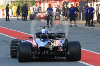 World © Octane Photographic Ltd. Formula 1 – In season test 1, day 2. Scuderia Toro Rosso STR13 – Sean Gelael. Circuit de Barcelona-Catalunya, Spain. Wednesday 16th May 2018.