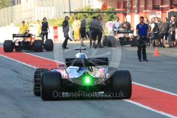 World © Octane Photographic Ltd. Formula 1 – In season test 1, day 2. Scuderia Toro Rosso STR13 – Sean Gelael. Circuit de Barcelona-Catalunya, Spain. Wednesday 16th May 2018.