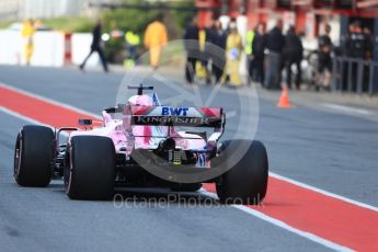 World © Octane Photographic Ltd. Formula 1 – In season test 1, day 2. Sahara Force India VJM11 – Nikita Mazepin. Circuit de Barcelona-Catalunya, Spain. Wednesday 16th May 2018.