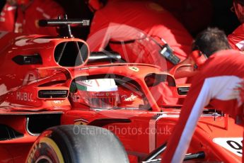 World © Octane Photographic Ltd. Formula 1 – In season test 1, day 2. Scuderia Ferrari SF71-H – Antonio Giovinazzi. Circuit de Barcelona-Catalunya, Spain. Wednesday 16th May 2018.