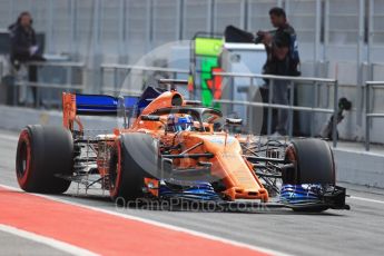 World © Octane Photographic Ltd. Formula 1 – In season test 1, day 2. McLaren MCL33 – Lando Norris. Circuit de Barcelona-Catalunya, Spain. Wednesday 16th May 2018.