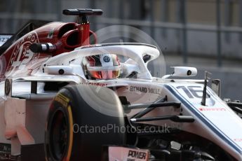 World © Octane Photographic Ltd. Formula 1 – In season test 1, day 2. Alfa Romeo Sauber F1 Team C37 – Charles Leclerc. Circuit de Barcelona-Catalunya, Spain. Wednesday 16th May 2018.