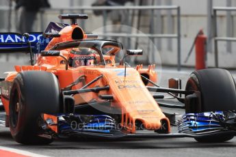 World © Octane Photographic Ltd. Formula 1 – In season test 1, day 2. McLaren MCL33 – Stoffel Vandoorne. Circuit de Barcelona-Catalunya, Spain. Wednesday 16th May 2018.
