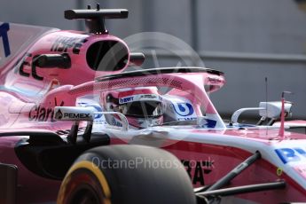 World © Octane Photographic Ltd. Formula 1 – In season test 1, day 2. Sahara Force India VJM11 - Nicholas Latifi. Circuit de Barcelona-Catalunya, Spain. Wednesday 16th May 2018.