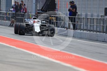 World © Octane Photographic Ltd. Formula 1 – In season test 1, day 2. Williams Martini Racing FW41 – Robert Kubica. Circuit de Barcelona-Catalunya, Spain. Wednesday 16th May 2018.