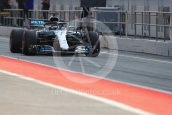 World © Octane Photographic Ltd. Formula 1 – In season test 1, day 2. Mercedes AMG Petronas Motorsport AMG F1 W09 EQ Power+ - Valtteri Bottas. Circuit de Barcelona-Catalunya, Spain. Wednesday 16th May 2018.