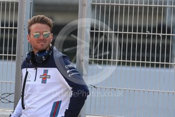 World © Octane Photographic Ltd. Formula 1 – In season test 1, day 2. Oliver Rowland Young driver for Williams Martini Racing. Circuit de Barcelona-Catalunya, Spain. Wednesday 16th May 2018.