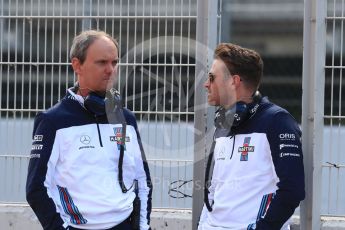 World © Octane Photographic Ltd. Formula 1 – In season test 1, day 2. Oliver Rowland Young driver for Williams Martini Racing. Circuit de Barcelona-Catalunya, Spain. Wednesday 16th May 2018.