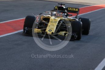 World © Octane Photographic Ltd. Formula 1 – In season test 1, day 2. Renault Sport F1 Team RS18 – Jack Aitken. Circuit de Barcelona-Catalunya, Spain. Wednesday 16th May 2018.