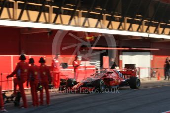 World © Octane Photographic Ltd. Formula 1 – In season test 1, day 2. Scuderia Ferrari SF71-H – Antonio Giovinazzi. Circuit de Barcelona-Catalunya, Spain. Wednesday 16th May 2018.