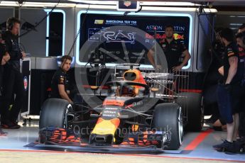 World © Octane Photographic Ltd. Formula 1 – In season test 1, day 2. Aston Martin Red Bull Racing TAG Heuer RB14 – Jake Dennis. Circuit de Barcelona-Catalunya, Spain. Wednesday 16th May 2018.