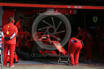 World © Octane Photographic Ltd. Formula 1 – In season test 1, day 2. Scuderia Ferrari SF71-H – Antonio Giovinazzi. Circuit de Barcelona-Catalunya, Spain. Wednesday 16th May 2018.