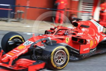 World © Octane Photographic Ltd. Formula 1 – In season test 1, day 2. Scuderia Ferrari SF71-H – Antonio Giovinazzi. Circuit de Barcelona-Catalunya, Spain. Wednesday 16th May 2018.